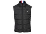 De mouwloze donsjas voor heren van Le Coq Sportif, een winterklassieker.