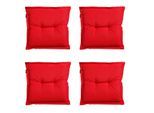 Madison zitkussen panama red ca. set van 4