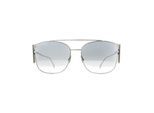 FENDI Zonnebril FF 0380/G/S 6LB IC Ruthenium Grijs Zilver Mirror