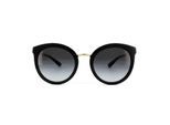 Dolce & Gabbana Zonnebril 4268 501/8G Zwart Grijs Verloop
