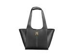 Tommy Hilfiger Dames Zwarte Polyurethaan Handtas