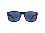 Tommy Hilfiger rechthoek heren zwart rood wit blauw avio zonnebril