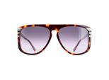 Chloe CH0104S 007 glanzend medium havana grijs gradiÃ«nt zonnebril