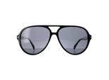 David Beckham DB1091/S 807 M9 glanzend zwart donkergrijs zonnebril
