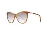 Swarovski Cat Eye Dames lichtbruine transparante bruine gradiënt zonnebril