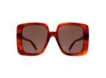 Gucci Vierkante Dames Havana Bruin GG1314S