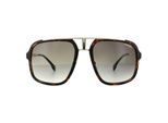 Carrera Square unisex Havana goud bruin gradiënt zonnebril