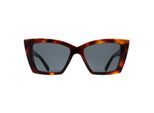 Saint Laurent Cat Eye Vrouwen Havana Zwart SL657