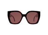 Gucci Square Dames Havana Bruin GG1300S
