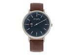 Simplifier la montre à bracelet en cuir 6500