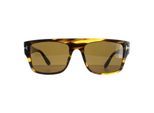 Tom Ford zonnebril Dunning FT0907 48J Tortoise Brown