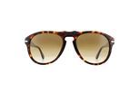 Persol Aviator Mens Havana Brown gradiënt zonnebril