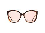 Jimmy Choo Cat Eye Dames Havana Pink Gold Mirror Nat/S