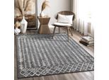 Muratap Boho vintage kelim | laagpolig vloerkleed | modern tapijt | woonkamer,