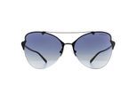 Tiffany Zonnebril 3063 60074L Zwart Blauw Verloop
