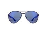 Lacoste Aviator Mens Blue Blue Blauwe zonnebril