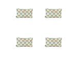 Madison sierkussen trivia green ca. set van 4