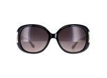 Salvatore Ferragamo SF668 001 zwart taupe bruin gradiÃ«nt zonnebril