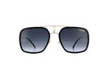 Carrera Aviator Mens Gold Black Dark Gray Gracient zonnebril