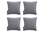 Madison sierkussen panama grey ca. set van 4