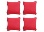 Madison sierkussen panama red ca. set van 4