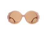 Chloe Round dames matte naakt bruin ch0120s
