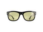Serengeti zonnebril foyt SS549005 Glanzende zwarte transparante laag groen 555 nm