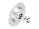 F.BECKER Bremsscheibe 10211203 voll 249mm 9mm für Peugeot
