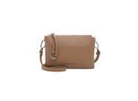 Umhängetasche SURI FREY "Umhängetasche SFY Debby", Mädchen, Gr. B/H/T: 24cm x 17cm x 4cm 0, braun (schwarztaupe 950), Polyurethan, Taschen Umhängetasche