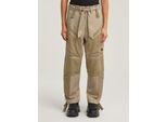 Cargohose G-STAR "Tone On Tone Cargohose", Damen, Gr. 24, light toggee, Obermaterial: 100% Lyocell, Hosen Cargohose