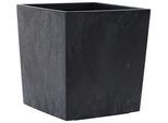 Pflanzentopf Schwarz matt