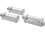 SMEG Nudelvorsatz "SMPC01 3tlg.", silber (edelstahlfarben), Küchenmaschinen-Aufsätze, Nudelvorsatz