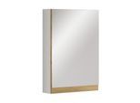 VCM Badschrank - zeitloser Spiegelschrank mit ausreichend Stauraum, Maße ca. H. 58 x B. 40 x T. 13 cm, praktische Aufbewahrungslösung für das Badezimmer, Cosila