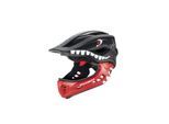 TT-32006 Shark Kinder Fahrradhelm mit Kinnschutz Größe S Schwarz