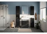 Badezimmer Linus 5-tlg. ca. 120 cm Schwarz