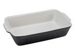 Auflaufform Classic Black & White Schwarz ca. 3 Liter