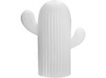 LED Solarleuchte OTTO HOME "Eellin, LED-Solar Kaktus", weiß, B:15cm H:33cm L:15cm Ø:28,5cm, Leuchten, mit Erdspieß und Fernbedienung