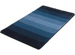 Badematte MEUSCH "Palace", blau (mare), H:23mm, Kunstfaser, Badematten, Badematte, Badteppich, gestreift, mit Farbverlauf, waschbar
