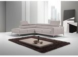 Ecksofa EGOITALIANO "Claudie, Designsofa mit extrakomfortablem Sitzkomfort, L-Form", grau (stone), B:268cm H:97cm T:226cm, Luxus-Microfaser (100% Polyester) Leder »BULL« (echtes Rindsleder). Geschliffenes, pigmentiertes und behandeltes Rindsleder mit einer Dicke von 1, 3-1, 5 mm. Dieses Leder zeigt eine ziemlich weiche Hand mit einem halb undurchsichtigen Aussehen. Es handelt sich um ein geschützt