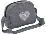 Puppen Wickeltasche CHIC2000 "Jeans Grey", grau (jeans grau), Puppenausstattungen, KinderB:29cm H:22cm T:9cm, Polyester, B:29cm H:22cm T:9cm