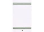 Badetuch LACOSTE "LCOURTLI", weiß (vert), B:90cm L:150cm, Frottier, Obermaterial: 97% Baumwolle, 3% Polyester, Handtücher, Badetuch, mit Label-Applikationen und gestreifter Bordüre