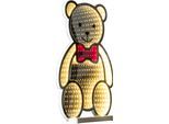 OTTO HOME LED Dekolicht "Evvina - Teddybär", warmweiß, rot, Leuchten, Infinity Effekt, Deko für Innen, beidseitig beleuchtet, 40 cm, LED Dekolicht