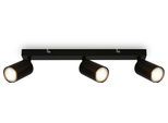 BRILONER LEUCHTEN Deckenleuchte "TIB Deckenstrahler", schwarz (weiß, neutral), Leuchten, Deckenleuchte