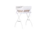 Chipolino Babywanne, Wickeltisch 2 in 1 Sonata Ständer faltbar Thermometer 11 kg beige