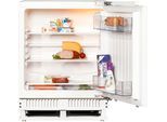 AMICA Einbaukühlschrank "UVKSS 351 911", Energieeffizienz: D, silber (weiß), Rechtsanschlag, wechselbar, Kühlschränke, Übersichtlich, ruhig, praktisch – frische Vorräte im Griff, Einbaukühlschrank