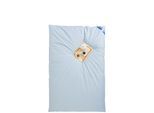 Federbettdecke RIBECO "Leon", blau (saphirblau), B:135cm L:200cm, Bezug: 100% Baumwolle. Füllung: 80% Federn, 20% Daunen, Bettdecken, Federbettdecke, Ballonbettdecke der Klassiker
