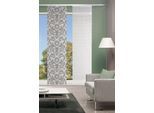 Schiebegardine VISION S "ORNAMIA" Gr. 1, grau, B:60cm H:260cm, Polyester, Gardinen, Schiebegardine, HxB: 260x60, BAMBUS OPTIK