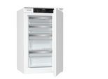 GORENJE Einbaugefrierschrank "FNCI508E61EWF", Energieeffizienz: D, weiß (weiß, neutral), B:54cm H:87,5cm T:54,5cm, Gefrierschränke, Einbaugefrierschrank, 88cm Nische, Schlepptür, Display, Wifi, NoFrost, Einbaugefrierschrank
