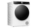 HISENSE Wärmepumpentrockner "DH7S107BW", Energieeffizienz: C, weiß, B:59,5cm H:84,5cm T:64cm, Trockner, Dynamisches TFT-Touch-Display, Wärmepumpentrockner