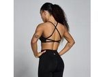 MP Damen Lift Seamless Strappy BH – Schwarz - S